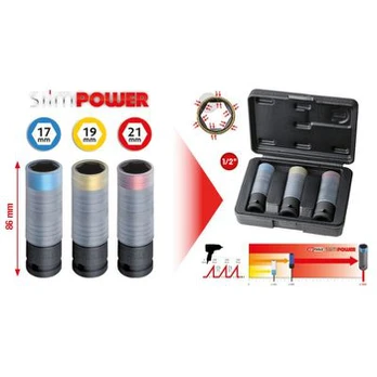 Sustiprintų galvučių rinkinys KS TOOLS 515.0990