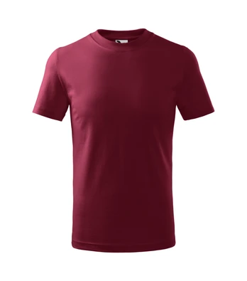 Vaikiški Marškinėliai MALFINI Basic 138 Garnet 160g/m2