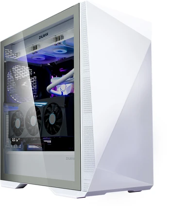 Korpusas Zalman Z9 Iceberg, balta