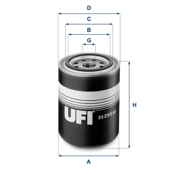 Alyvos filtras UFI 23.256.00