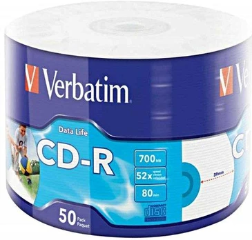 Verbatim 50x CD-R Printable 700 MB 50 vnt
