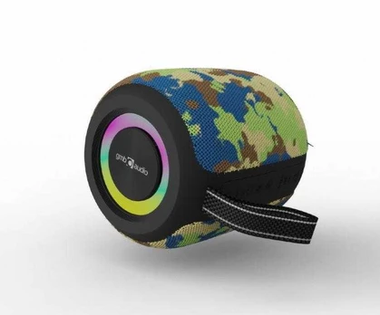 Nešiojama kolonėlė Gembird SPK-BT-LED-05-CM
