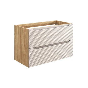 Vonios spintelė COMAD Ocean Cream 82-90-2S, ąžuolo/smėlio