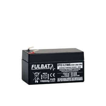 Akumuliatorius Fulbat AGM FP12-1.2 VDS 1.2 Ah 12V