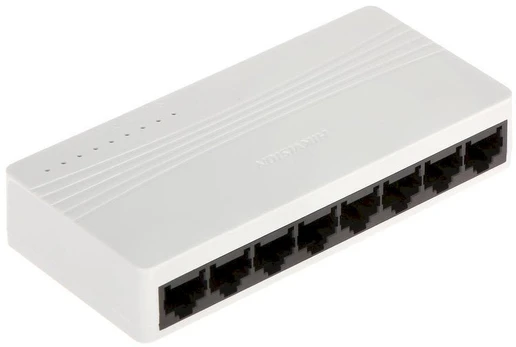 Hikvision 8 prievadų komutatorius DS-3E0108D-E