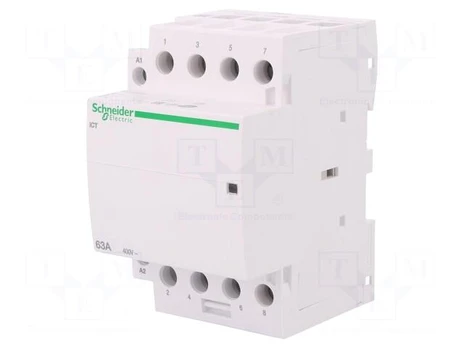 „Schneider“ modulinis kontaktorius 63A 4NO 0R 24V AC iCT (A9C20164)