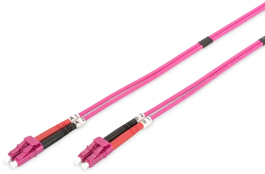 Kabelis Digitus Fiber Optic Multimode Patchcord LC, LC, 10 m