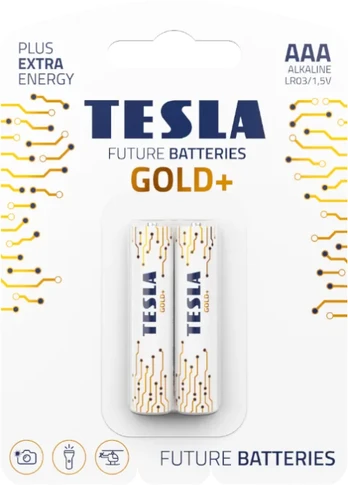 AAA Tesla Gold+ LR03 2 vienetai