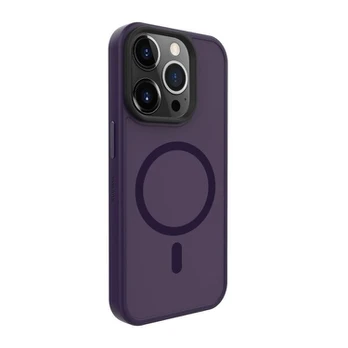 Evelatus iPhone 15 Pro Max Hybird dėklas su Magsafe PC + TPU Apple Deep Purple