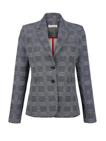 Švarkas moterims Alba Moda 825-1737, mėlynas, 34
