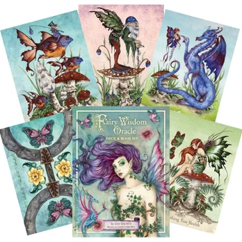 Fairy Wisdom Oracle kortos ir knyga