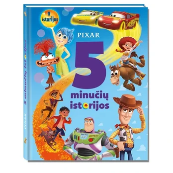 Knyga PIXAR 5 MINUČIŲ ISTORIJOS