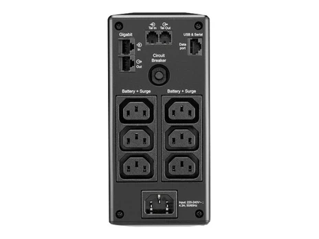 Nepertraukiamo maitinimo šaltinis UPS APC Back UPS Pro BR 650VA 6 Outlets AVR LCD Interface