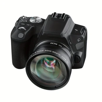 Suderinamas plataus kampo mikro objektyvas, PM-LC02-52mm