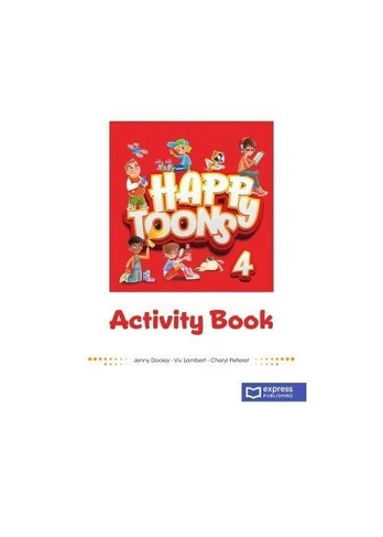 Happy Toons 4 Activity Book (pratybos)