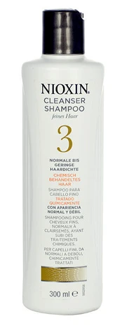 Nioxin System 3 Cleanser 300ml Moterims Šampūnas