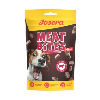 Skanėstas šunims Josera Mini Bites, jautiena, 0.070 kg
