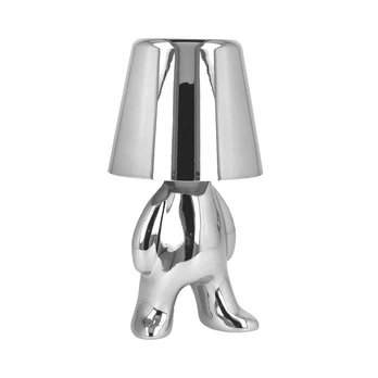 Oem Night lamp Silver Man design A
