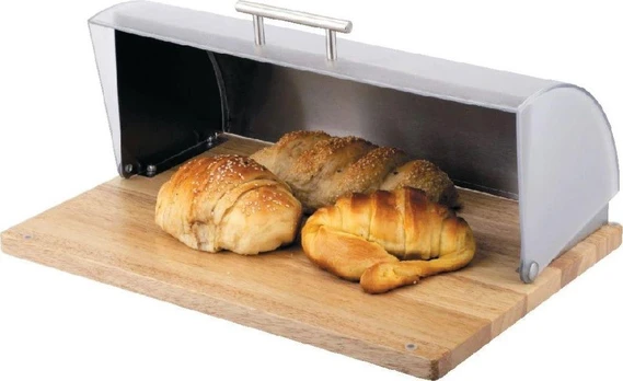 Dajar Bambuko plastiko „Ambition Bread Box“ (68901)