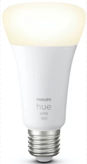 LED lemputė Philips Hue LED, A67, balta, E27, 15.5 W kaina