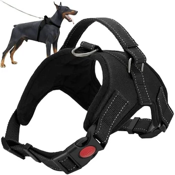 Hobbydog petnešos, L, juodos