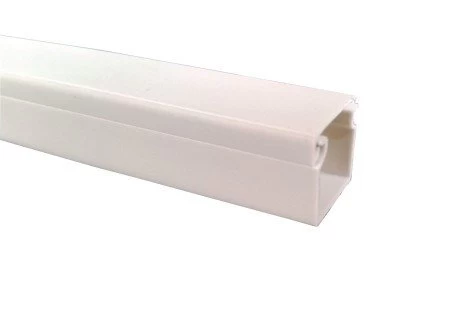 PVC kabelio kanalas su lipduku baltas 17*15 (2m)