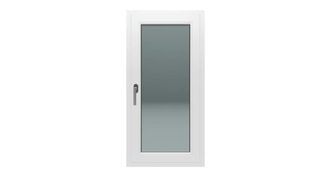 Atidaromas PVC langas Arutech Best Window, 600*1230, baltas