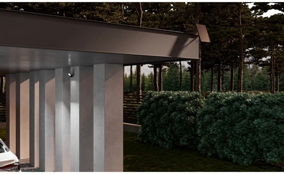 Solar floodlight with motion sensor ALTON, LED, 3000lm, 4000K, 6000mAh replaceable, IP65,