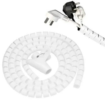 Blow Organizatorius, kabelio gaubtas, 2m, baltas