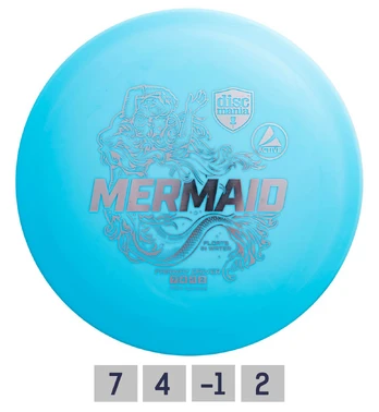 Diskgolfo diskas DISCMANIA MERMAID