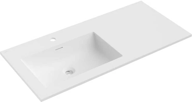 Praustuvas Mexen Otis, Left, 101 x 46,5 cm, Baltas matt