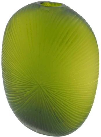 Dekoratyvinė stiklo vaza, 19×26 cm