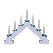 Kalėdinė žvakidė Christmas Touch, 29 cm, balta sp. kaina