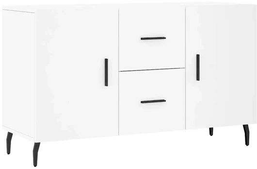 Šoninė spintelė, baltos spalvos, 100x36x60cm, apdirbta mediena