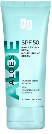 AA Aloes nawilżający krem SPF50 40ml