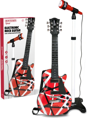 Bontempi - Rock Guitar with Stage Microphone