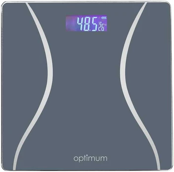 Vonios svarstyklės WG-0168 pilka OPTIMUM