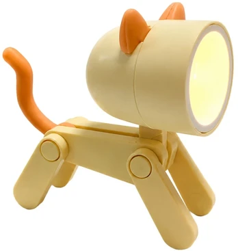 Winkee - Mini Lamp Cat - Geltona
