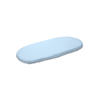 Vaikiška paklodė Sensillo Jersey 75x35, melsva