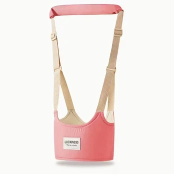 Vaikščiojimo diržas - vaikštynė, pink