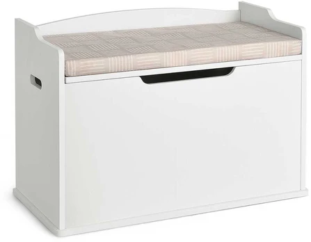 Promotions Žaislų saugojimo dėžė, 30x15.5x20.5 colių, Balta