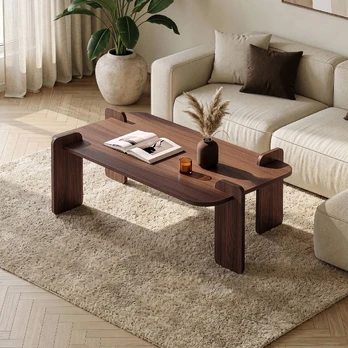 Kavos staliukas, „Hanah Home“, „Milano Walnut“, 147 x 35 x 87