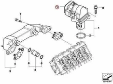 Bmw E65 7 Egr Valvos Originalus 11717804332
