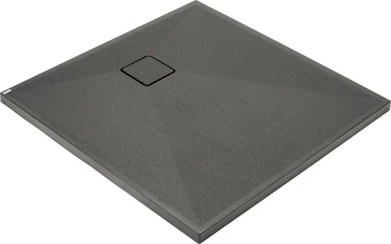 Granitinis dušo padėklas Deante Correo, Anthracite metallic, 80x80 cm