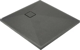 Granitinis dušo padėklas Deante Correo, Anthracite metallic, 80x80 cm kaina