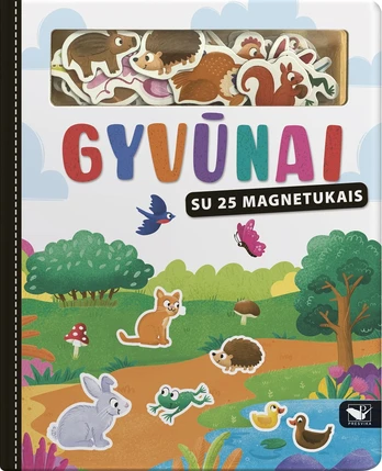 Gyvūnai. Su 25 magnetukais