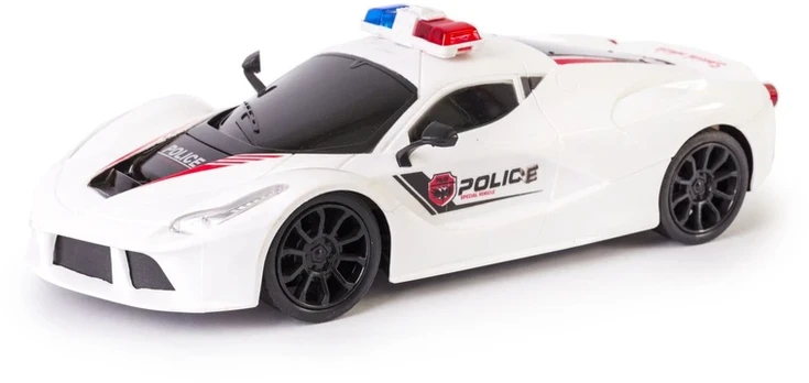 Nuotoliniu būdu valdomas policijos automobilis