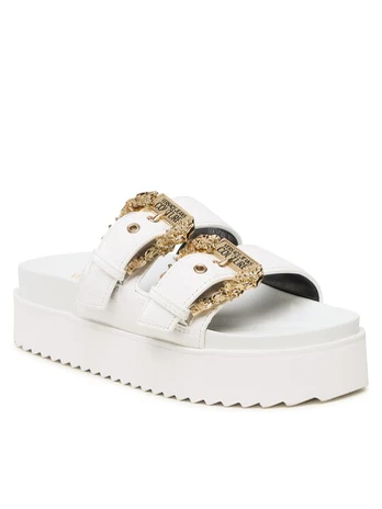 Versace Jeans Couture Šlepetės 74VA3SM1 Balta