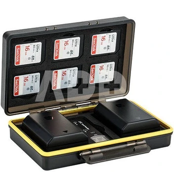 JJC BC 3SD6 Multi Function Battery Case