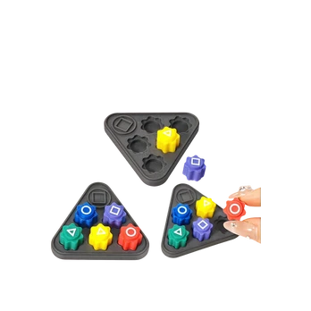 Gonggi kauliukai iš Squid Game serialo su padėkliuku
